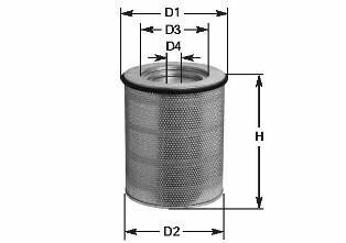 Фото автозапчасти воздушный фильтр CLEAN FILTERS MA1419