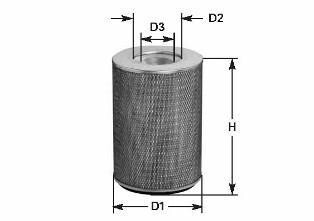 Фото автозапчасти воздушный фильтр CLEAN FILTERS MA747