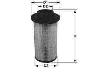 Фото автозапчастини фільтр паливний daf 95xf euro iii CLEAN FILTERS MG3619