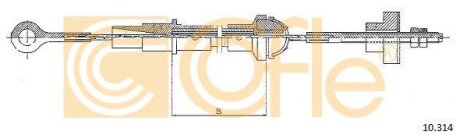 Фото автозапчасти трос сцепления COFLE 10.314