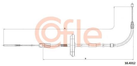 Фото автозапчастини автозапчасть COFLE 104312