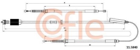 Фото автозапчастини linka h-ca l+p opel astra j gtc 11- elek COFLE 115840