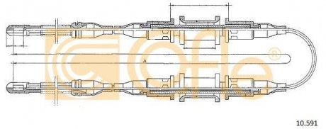 Фото автозапчасти linka ham.r. KADETT 1.6-1.8D COFLE 9210591