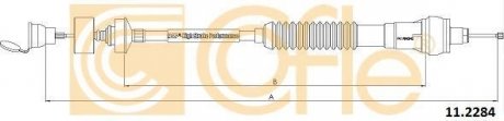 Фото автозапчастини linka sprzegla cof 11.2284 COFLE 92112284