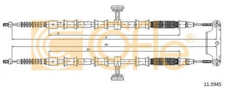 Фото автозапчасти linka ham.r. SIGNUM benz. COFLE 92115945