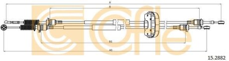 Фото автозапчасти linka zmiany biegów REN TRAFIC/VIVARO COFLE 92152882