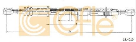 Фото автозапчасти linka sprzegla cof 18.4010 COFLE 92184010