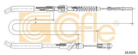 Фото автозапчасти linka sprzegla cof 18.6103 COFLE 92186103