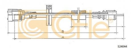 Фото автозапчасти linka licz. ESPACE /1520/ COFLE 92S24044