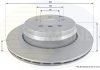 Фото автозапчастини - Диск гальмівний вентильований з покриттям COMLINE ADC1262V (фото 1)