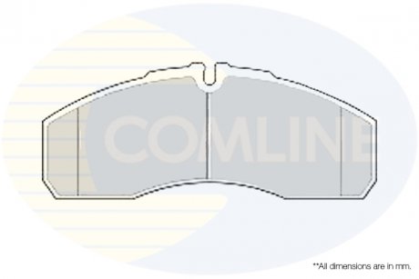 Фото автозапчасти - Гальмівні колодки до дисків Renault Master 3 03-> COMLINE CBP01173