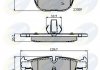 Фото автозапчасти - Гальмівні колодки до дисків BMW 1 Series 11->12, 3 Series 07->, 5 Series 03->, 6 Series 04->, 7 Series 01->, X5 07->, X6 08->, Rolls-Poyes Phantom 02-> COMLINE CBP01794 (фото 1)