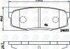 Фото автозапчастини - Гальмівні колодки до дисків Toyota Land Cruiser 08->, Sequoia 00->07, Tundra 07-> COMLINE CBP02124 (фото 1)