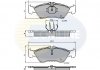 Фото автозапчасти комплект тормозных колодок, дисковый тормоз COMLINE CBP0478 (фото 1)
