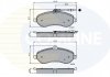 Фото автозапчасти комплект тормозных колодок, дисковый тормоз COMLINE CBP11621 (фото 1)