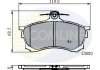 Фото автозапчасти - Гальмівні колодки до дисків Mitsubishi Carisma 95->99 COMLINE CBP3452 (фото 1)