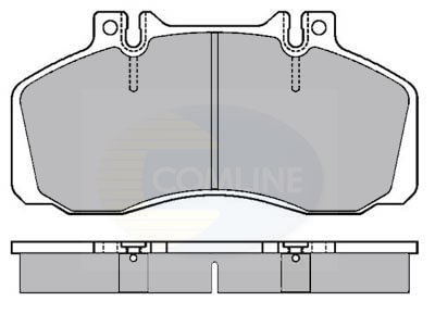 - Гальмівні колодки до дисків Mercedes-Benz Sprinter 01->, T2/LN1 86->94, Vario 96->, Optare Toro 08-> COMLINE CBP9002