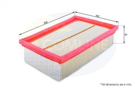 Фільтр повітряний COMLINE CNS12298 (фото 1)
