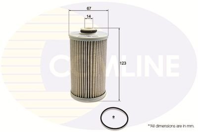 Фото автозапчасти фільтр палива Honda Accord 08->, Civic 12->, CR-V 07-> COMLINE EFF236