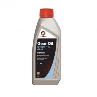Трассмиссионное масло EP85W140 GEAR OIL 1л (12шт/уп) COMMA HMG1L