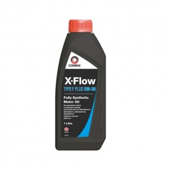 Фото автозапчасти моторное масло X-Flow Type F PLUS 5W-30 синтетическое 1 л COMMA XFFP1L