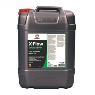 Моторне масло X-FLOW TYPE G 5W40 20л (1шт/уп) COMMA XFG20L
