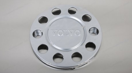 Ковпак колеса метал VOLVO 22,5" окрашен серый 10отв. Contech 13351CNT