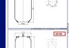 Фото автозапчастини пневмоподушка підвіски SCHMITZ 2 шпильки-воздух W01M586318, US06318F 119x248x495 (016512) Contech 63180 (фото 2)