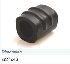 Втулка стабілізатора гумова MAN G 90, L/M 2000 DØ=40,5; dØ=27; h= 50,5 (mm) (81.96210.0278) Contech 70594CNT (фото 1)