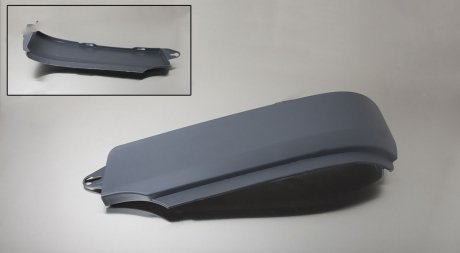 Спойлер бампера MAN TGX левый /08- ударопрочный ABS-пластик (18200197, 81416140025) Contech 95814CNT