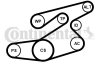Фото автозапчастини комплект поликлинових ременів (з роликами) BMW 1 (E87), 3 (E90), 3 (E91) 2.0D 06.04-06.12 Contitech 6 PK 1836 K1 (фото 2)