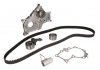 Комплект ГРМ (ремень+ролик+водяной насос) TOYOTA AVENSIS, COROLLA, COROLLA VERSO 2.0D 01.02-03.09 Contitech CT 1043 WP2 (фото 2)