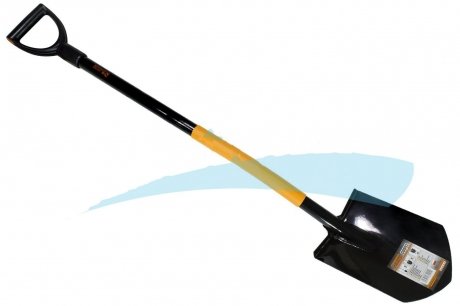 Лопата штыковая с металлической ручкой 195x290mm L-1190mm Corona C0902 (фото 1)