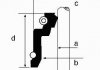 Сальник клапана (6,6x12x8,8) HONDA ACCORD II, ACCORD III, CIVIC I, CIVIC II, CIVIC III, CRX I, INTEGRA, JAZZ I, LEGEND I, PRELUDE III 1.2-2.7 09.79-01.92 19019982