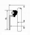 Сальник клапана (8x12x13,7) FORD MAVERICK; NISSAN PATHFINDER II, PICK UP, TERRANO I, TERRANO II, URVAN, VANETTE 1.5-3.2D 11.82-09.07 19025735