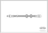Фото автозапчасти тормозная трубка/шланг гибкий передний левый/правый (длина 335 мм, M10x1/F10x1) VOLVO 740, 760, 850, 940, 940 II, 960, 960 II, C70 I, S70, S80 I, S90 I, V70 I, V90 I 2,0-3,0 08,85-07,06 CORTECO 19025850 (фото 1)