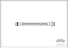 Фото автозапчасти тормозная трубка/шланг гибкий задний левый/правый (длина 190мм, F10x1/F10x1) CITROEN C2, C3 I, C3 PLURIEL, C4, C4 I; ПЕЖО 1007, 3008, 307, 308 я 1.1-2.0D 08.00- CORTECO 19030299 (фото 1)