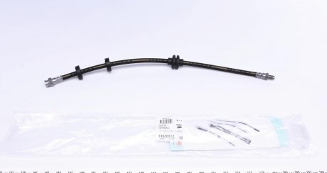 Гальмівна труба/шланг гнучкий передній лівий/правий (довжина 475 мм, M10x1/M10x1) FIAT DOBLO, DOBLO/МІНІВЕН, STRADA; LANCIA LYBRA 1.2-1.9D 06.99- CORTECO 19030312