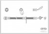 Фото автозапчасти трубка/шланг тормозной гибкий передний правый (длина 552мм) TOYOTA CARINA E VI 1.6/2.0D 04.92-09.97 CORTECO 19032197 (фото 1)