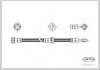 Фото автозапчасти трубка/шланг тормозной гибкий задний L (длина 575мм, M10x1/M10x1) NISSAN ALMERA II 1.5-2.2D 07.00-11.06 CORTECO 19032241 (фото 1)