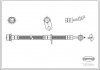 Фото автозапчасти трубка/шланг тормозной гибкий передний R (длина 492мм,диаметр 10мм, M10x1) TOYOTA AVENSIS 1.6-2.0D 09.97-02.03 CORTECO 19033051 (фото 1)