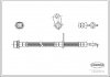 Фото автозапчасти тормозная трубка/шланг гибкий передний L (длина 610 мм, диаметр 10 мм, M10x1) TOYOTA AVENSIS, COROLLA, COROLLA VERSO 1.4-2.4 10.01-03.09 CORTECO 19033579 (фото 1)