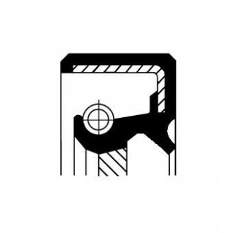 Сальник приводного вала (32x48x8) DAIHATSU FEROZA 1.6 10.88-12.99 CORTECO 19033916B (фото 1)