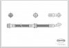 Фото автозапчасти трубка/шланг тормозной гибкий передний левый/правый (длина 500мм, M10x1/M10x1) KIA RIO 1.3 08.02-02.05 CORTECO 19034289 (фото 1)