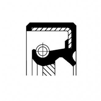 Сальник коленчатого вала (50x68x9/15,5) TOYOTA AVENSIS CORTECO 19035201B (фото 1)
