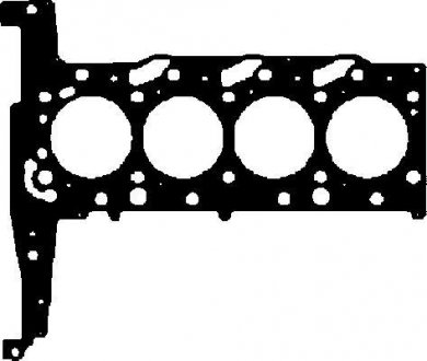 Прокладка ГБЦ (толщина: 1,15 мм) FORD MONDEO III, TRANSIT; JAGUAR X-TYPE I; MAZDA XEDOS 6 2.0/2.0D/2.2D 01.92-12.09 CORTECO 415128P (фото 1)