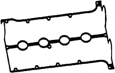Прокладка клапанной крышки KIA CARENS I, CARENS II, CLARUS, SEPHIA, SHUMA 1.8 01.95- CORTECO 440122P (фото 1)