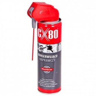 Фото автозапчастини смазка CX-80/250ml "Duo"- спрей с двойным аппликатором Cx 80 CX-80 / 250ML DUO