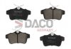 Фото автозапчастини колодки тормозные (задние) Citroen C4 09-/DS4/DS5 11-15/Peugeot 308/508/3008/5008 09-18 DACO 320605 (фото 1)