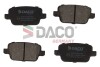 Фото автозапчасти колодки гальмівні (задні) Ford Kuga/Mondeo IV 1.6-2.0TDCi 06- DACO 322019 (фото 1)